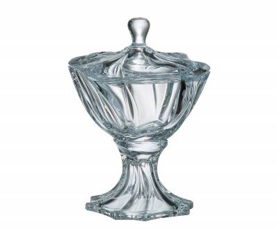 Чехия Crystalite Bohemia "Нептун " доза 26см на ножке