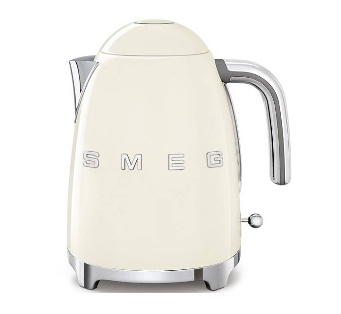 SMEG Италия Кремовый чайник электрический 1,7л  2400ВТ