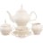 Bernadotte - чайый сервиз 6 персон - Бернадот Ивори Золотая отводка сервиз чайный на 6 персон 15 предметов