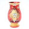 Красная Лепка Смальта ваза для цветов 22см E-V 14718