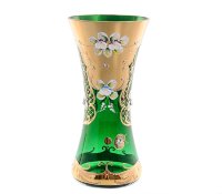 Зеленая Лепка Смальта ваза для цветов 22см E-V 13235
