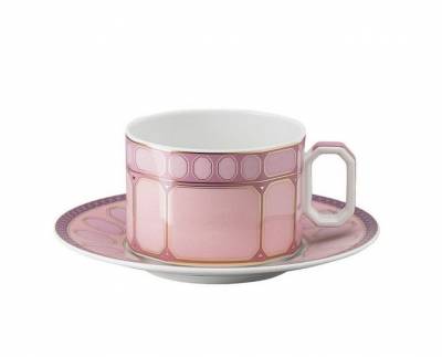 Набор для чая 260 мл Rosenthal «Swarovski Signum Rose» на 1 персону — немецкий премиальный фарфор