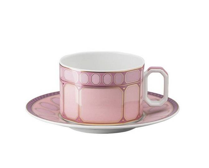 Набор для чая 260 мл Rosenthal «Swarovski Signum Rose» на 1 персону — немецкий премиальный фарфор