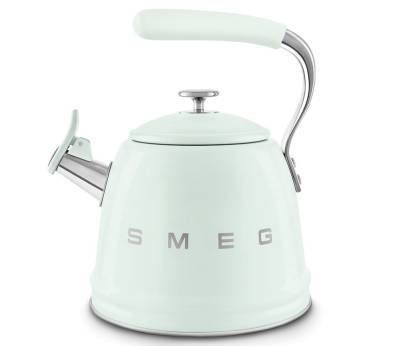 SMEG Италия Мятный чайник со свистком 2,3л 