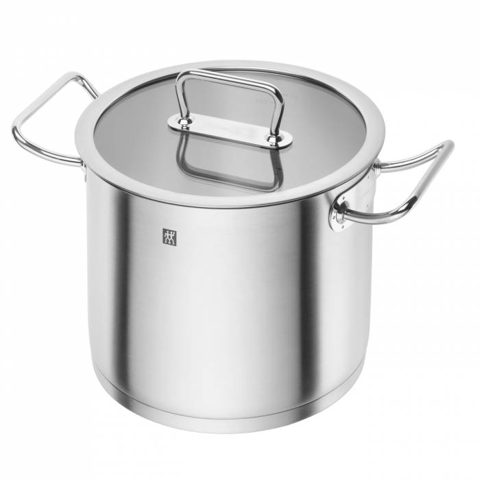 Zwilling Pro Германия кастрюля высокая с крышкой 8,1л, 24см