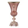  Розаперла Лепка Розовая ваза для цветов 44х22х25 см