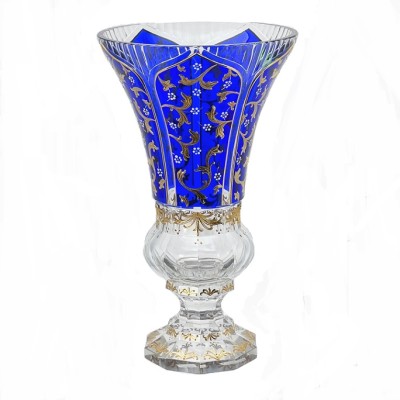Егерманн Голубая ваза для цветов 31см  Егерманн Голубая ваза для цветов 31см