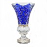 Егерманн Голубая ваза для цветов 31см 65123