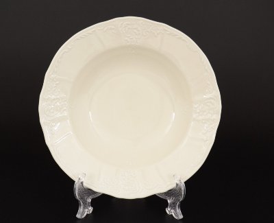 Bernadotte - набор тарелок для супа 6 шт 21 см Бернадот Ивори Недекорированный 0000 набор тарелок 21см для супа 6 штук