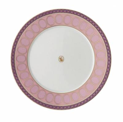 Тарелка 23см закусочная Rosenthal «Swarovski Signum Rose» — немецкий премиальный фарфор
