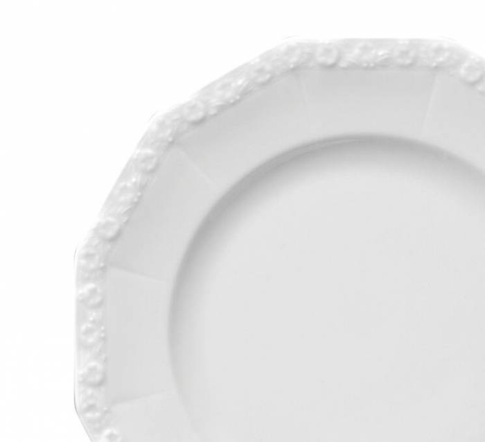 Тарелка 21 см Rosenthal "White Maria" — премиальный немецкий фарфор