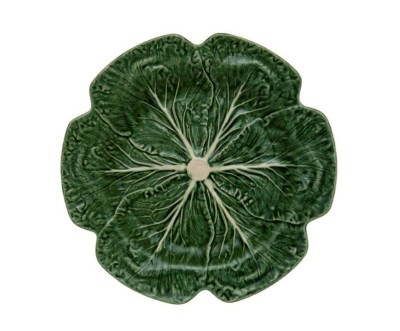 Бордалло Cabbage Зеленая блюдо 30,5см Бордалло Cabbage Зеленая блюдо 