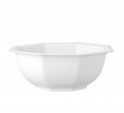 Салатник высокий 27см Rosenthal "White Maria" — премиальный немецкий фарфор