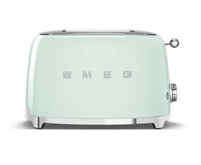 SMEG Италия Мятный тостер на 2 ломтика 