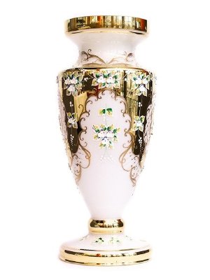 Белая Лепка Смальта ваза для цветов 50см Белая Лепка Смальта 6999 ваза для цветов 50см