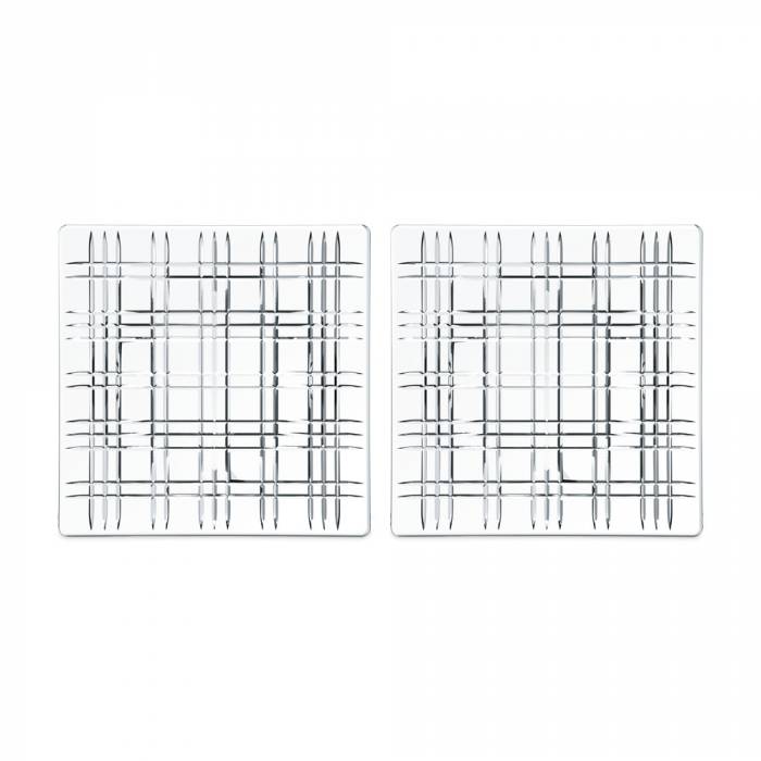 Германия Nachtmann "Square" набор хрустальных блюд 14см 12шт