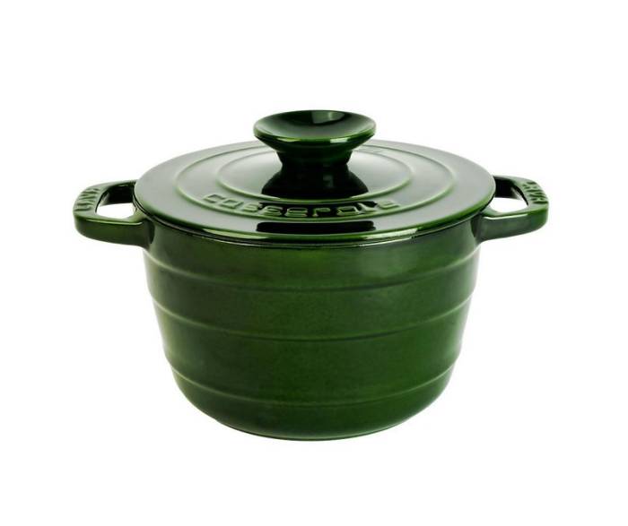 Lava Majolica Green Эмалированный чугун Кастрюля 23см 4,9л       