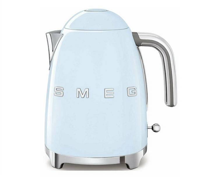 SMEG Италия Голубой чайник электрический 1,7л  2400ВТ 