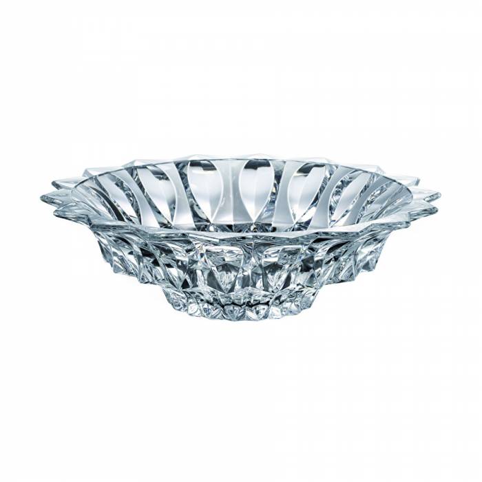 Чехия Crystalite Bohemia "Fortune" ваза для фруктов 33см       