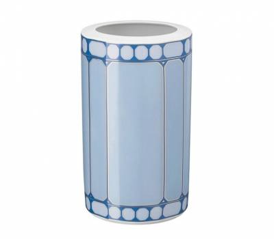 Ваза для цветов 27 см Rosenthal «Swarovski Signum Azure» — немецкий премиальный фарфор