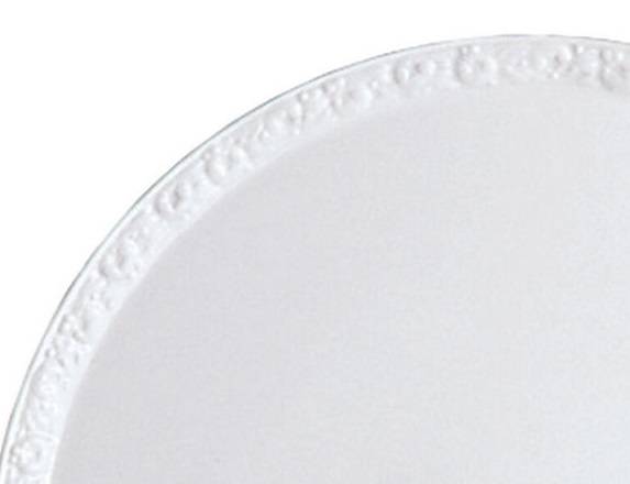 Тортница фарфоровая 31 см Rosenthal "White Maria" — премиальный немецкий фарфор