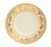 Falkenporzellan Imperial Constanza Creme Gold набор тарелок 22,5см для супа 6шт