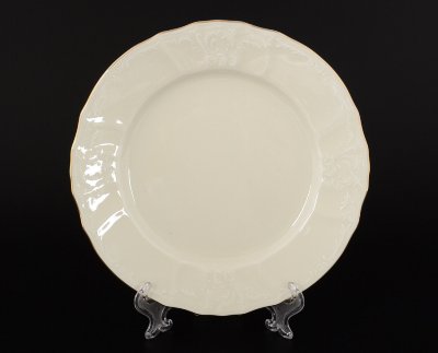 Bernadotte - Набор десертных тарелок 6 шт Бернадот Ивори Золотая отводка набор тарелок 17см десертных 6 штук