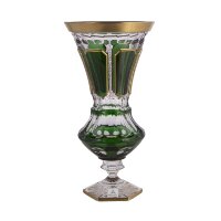 Арнштадт Антик Зеленая ваза для цветов 32см