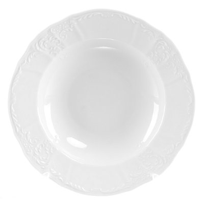 Bernadotte - Набор глубоких тарелок 23 см Бернадот Недекорированный 0000 набор тарелок 21см глубоких 6штук