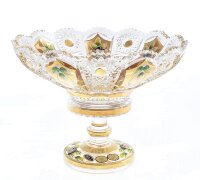 Хрусталь с Золотом Max Crystal ваза для конфет 20см 13515