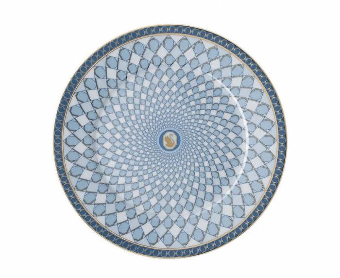Rosenthal "Swarowski Signum Azure" тарелка 18см