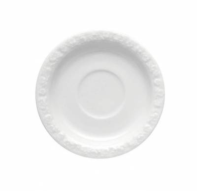 Блюдце кофейное 12 см Rosenthal "White Maria" — премиальный немецкий фарфор