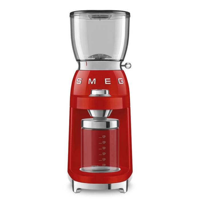 SMEG Италия Красный кофемолка 150ВТ 