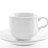 Bernadotte - чайные пары 6 шт 120 мл - Бернадот Недекорированный 0000 набор 6 чашек 120мл с блюдцами для кофе
