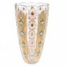 Хрусталь с Золотом Кристал ваза для цветов 30см