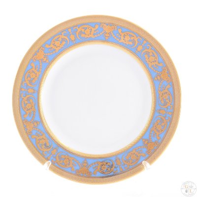 Империал Блю Голд - набор десертных тарелок 17см Falken Porzellan Imperial Blue Gold набор тарелок 17см десертных 6 штук