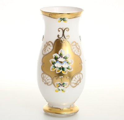 Белая Лепка Смальта ваза для цветов 26см S-A Зеленая Лепка Смальта ваза для цветов 26см S-A