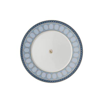 Тарелка 23см закусочная Rosenthal «Swarovski Signum Azure» — немецкий премиальный фарфор