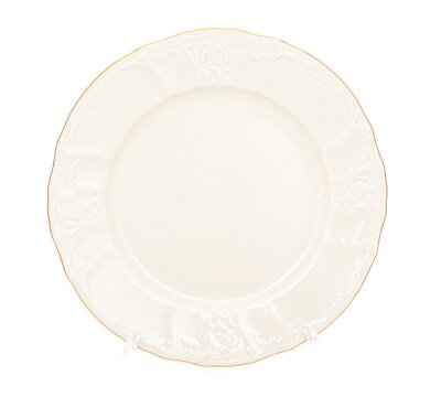 Bernadotte - Набор закусочных тарелок 6 шт Бернадот Ивори Золотая отводка набор тарелок 19см закусочных 6 штук