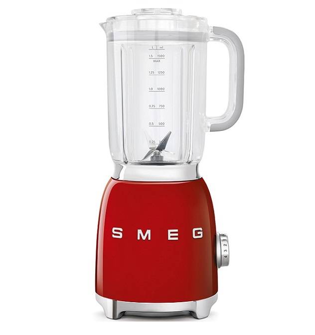 SMEG Италия Красный блендер 800вт 1,5л   