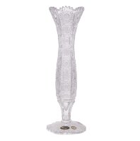 Хрусталь Снежинка Glasspo ваза для цветов 30 см